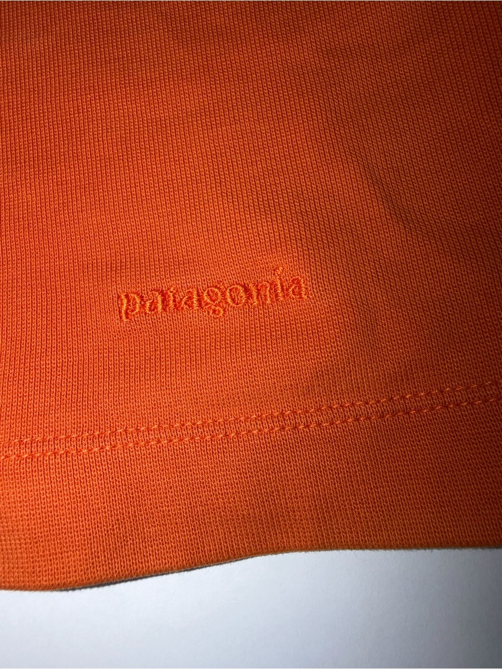 Patagonia Organic Cotton Orange Tank Top Women’s Medium - Picture 4 of 5